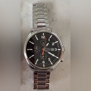 Men's ESQ Movado Catalyst Chronograph Watch with Black Dial (Model: 07301427)